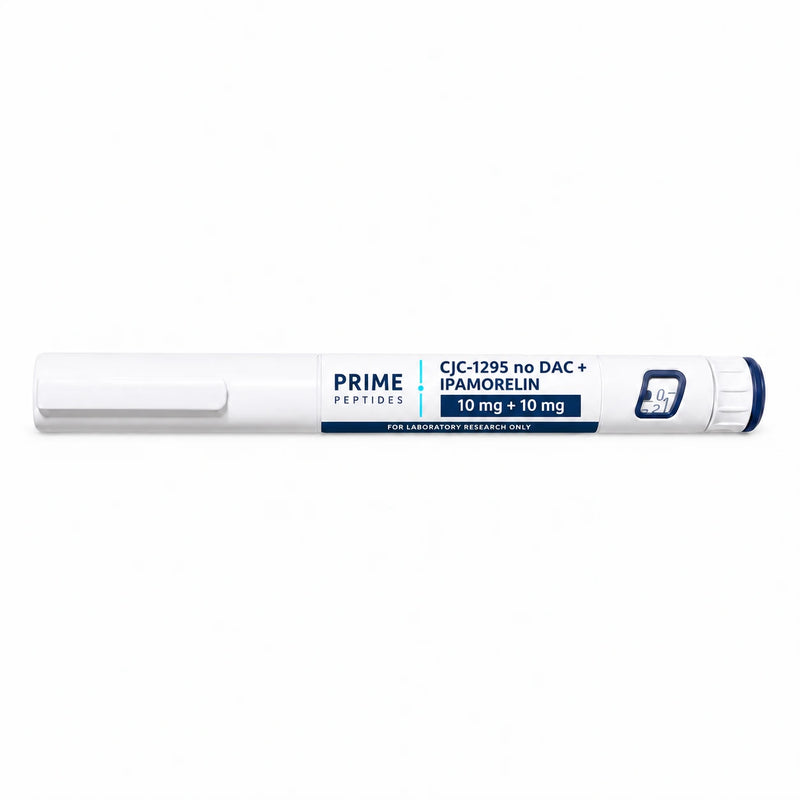 Prime Peptides CJC-1295 + Ipamorelin Pen — 10 mg + 10 mg · no DAC